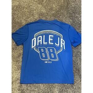 Dale Earnhardt Jr Hendrick motorsports NASCAR 88 Tshirt Blue Graphic Men MED